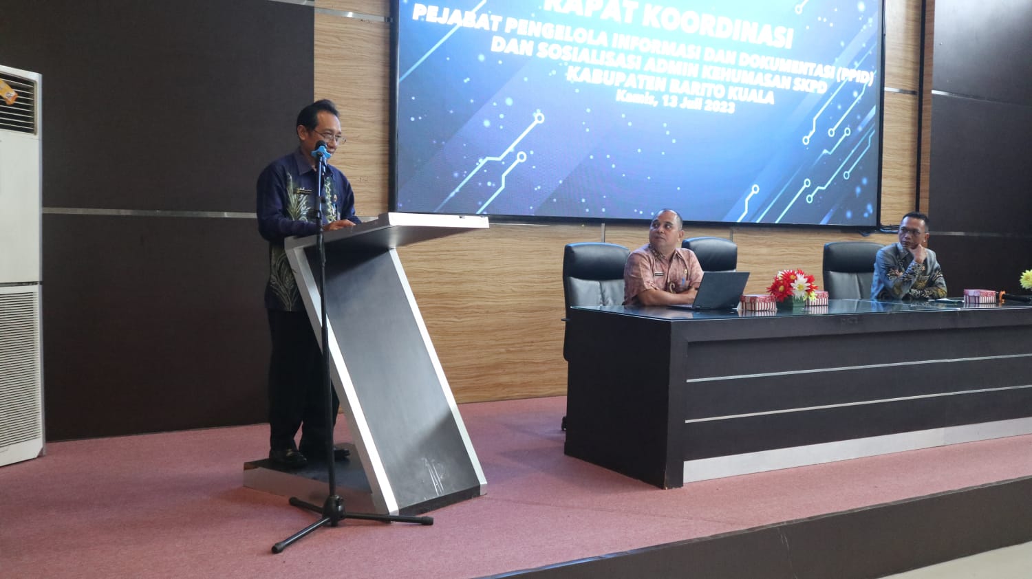 Rakor PPID Dan Bimtek Kehumasan Pj Bupati Mujiyat Informasi Publik