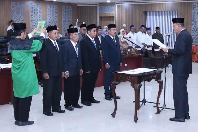 Dprd Kabupaten Banjar Rapat Paripurna Empat Pergantian Antar Waktu