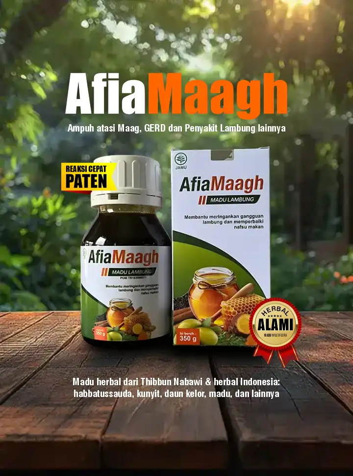 AfiaMaagh - Obat Herbal Maag dan GERD