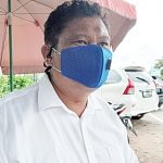 Ketua KAKI Kalimantan Selatan, H.Husaini saat wawancara dengan koranbanjar.net. (foto: leon)
