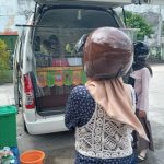 Masyarakat saat membayar pajak di Samkel depan Koramil Banjarmasin Selatan. (Foto Dok)