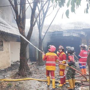 Kepolisian Selidiki Penyebab Kebakaran di Eks Pasar Bauntung Banjarbaru