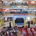 Suasana terkini Q-Mall Kota Banjarbaru. (foto: ari)