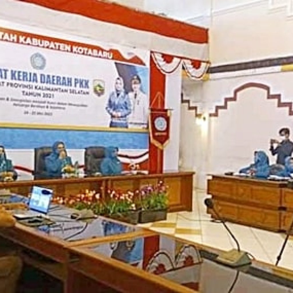 TP PKK Kotabaru Ikut Rakerda, Begini Pesan Pj Ketua TP PKK Kalsel