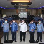 Wabup Banjar (tengah) saat Musda Kopri Kabupaten Banjar. (Sumber Foto: Kominfo Banjar)