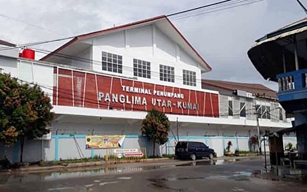 Terminal Penumpang, Pelabuhan Panglima Utar di Kota Kumai, Pangkalan Bun, Kalimantan Tengah. (foto: ist)