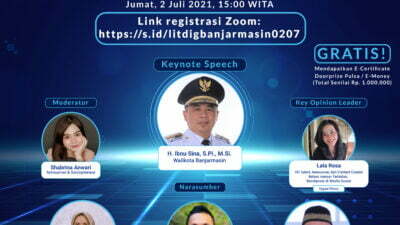 Ikuti Webinar Literasi Digital, Indonesia Makin Cakap Digital