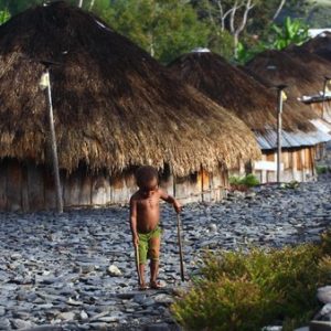 Rumah Adat Papua Honai yang Curi Perhatian Wisatawan