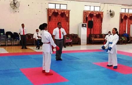 Atlet Karate POPDA Tanah Bumbu