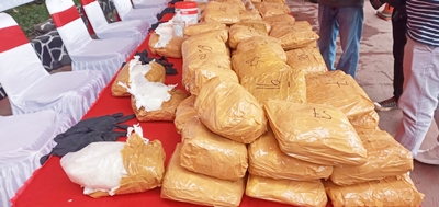 Barang bukti sabu yang berhasil diamankan petugas. (foto: koranbanjar.net)