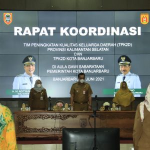Rakor TPKKD Kalsel Evaluasi Peningkatan Kualitas Keluarga