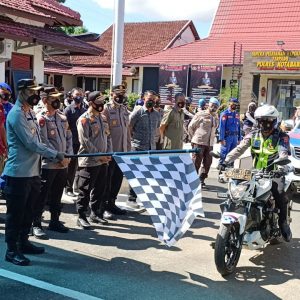 Sambut Hari Bhayangkara, Ratusan Paket Bantuan Dibagikan