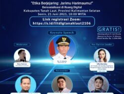 Webinar Literasi Digital Kabupaten Tanah Laut: Bersosialisasi di Ruang Digital