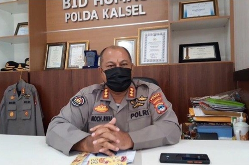 Kabid Humas Polda Kalsel, Kombes Moh Rifai.