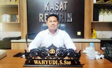Kasat Reskrim Polres Tanah Bumbu, Iptu Wahyudi, S.Sos
