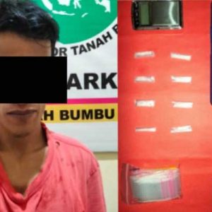 Kedapatan Simpan Sabu Dalam Toples, Warga Tanah Bumbu Diamankan Polisi