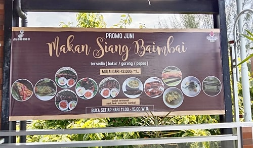 Promo Makan Siang Baimbai Hotel Roditha Banjarbaru. 