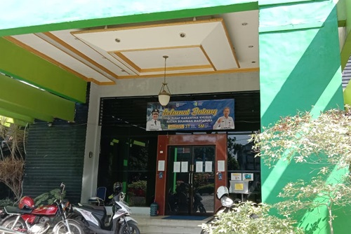 Bagian depan Guset House Sultan Sulaiman milik Pemkab Banjar di Martapura. (foto: juwita)