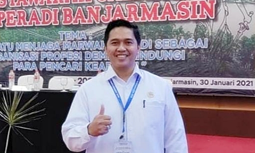 Ryan Firmansyah, anggota tim hukum H2D.(foto: ist)