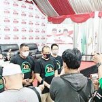 TIm H2D melakukan jumpa pers di Kota Banjarmasin. (foto: leon/koranbanjar.net)