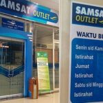 ILUSTRASI - Outlet pembayaran pajak kendaraan bermotor.