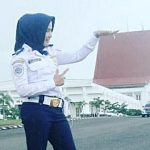 Lisa Yusnita yang juga berstatus sebagai PNA di Dinas Perhubungan Kalsel. (foto: pribadi)