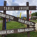 Agrowisata Taman Talaran Setara di Kota Marabahan, Kabupaten Batola, Kalsel. (foto: faqih)