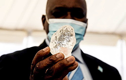 Berlian terbesar di dunia ditemukan di Bostwana. (foto: beritasatu.com)