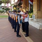 Delapan petugas Dishub DKI dipecat langsung di depan Gubernur DKI Anies Baswedan. (Dok Pemprov DKI)