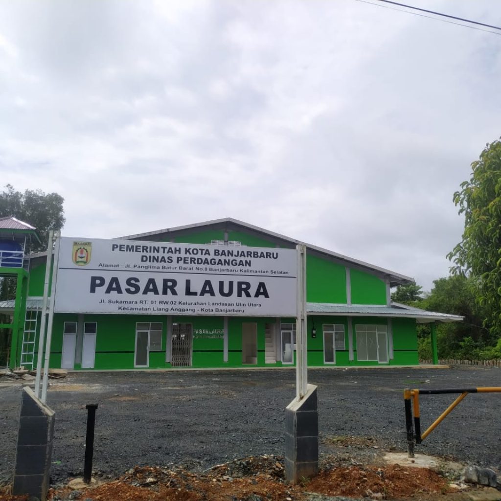 Siap-siap! Sebentar Lagi Pasar Laura Bakal Dibuka