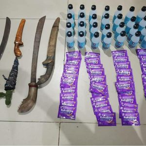 Duh! Miras, Sajam hingga Dugaan Prostitusi Online Diamankan Polisi