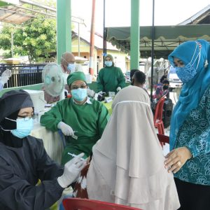 PKK Kota Banjarbaru Gelar Vaksinasi untuk Masyarakat Umum