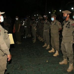 Penegakan Prokes, Petugas Gabungan Kabupaten Banjar Sasar Tiga Tempat