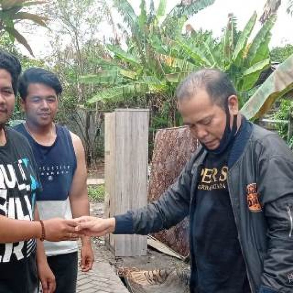 Antung Aman Bersimpati Wartawan yang Rumahnya Tertimpa Musibah Kebakaran