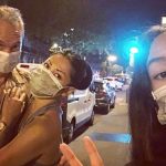 Anggun C Sasmi bersama putri dan suaminya. (Instagram/@anggun_cipta)