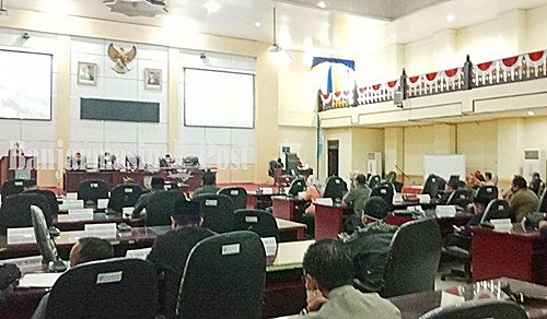 Rapat Paripurna di DPRD Banjar. (Ilustrasi)