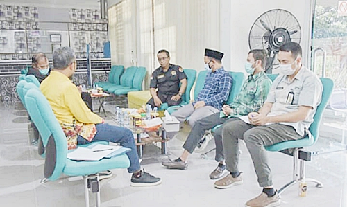 Rombongan komisi II DPRD Kalimantan Selatan.(foto: dok)