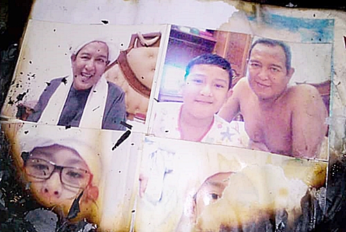 Foto Guru Sekumpul yang tidak terbakar api pada peristiwa kebakaran di Jalan Famili, belakang Panti Asuhan Budi Dharma Martapura, Kalsel. (foto: koranbanjar.net)