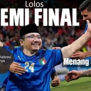 Selebrasi Menteri Agama RI Viral