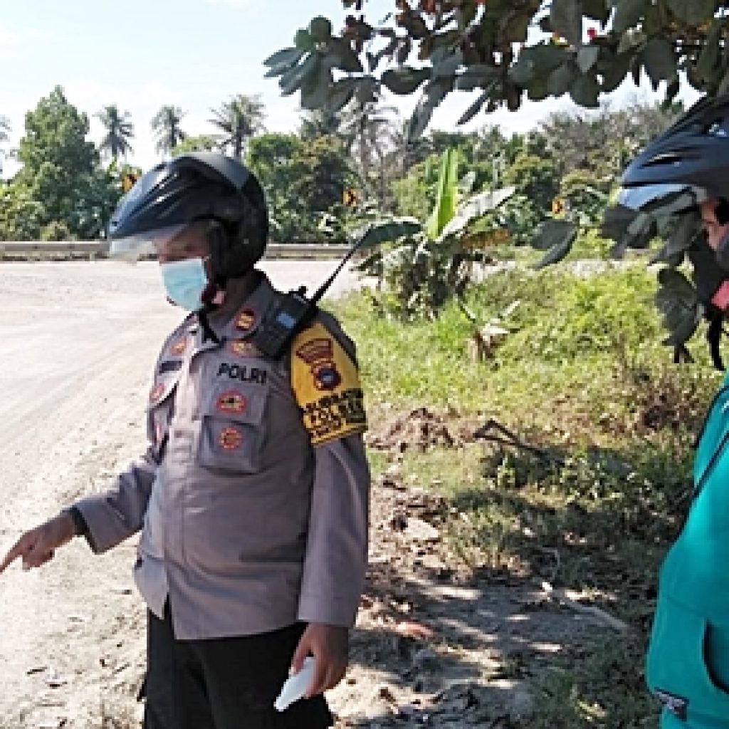 Begal! Preman Berparang Cegat Sopir Truk di Jalan Gubernur Syarkawi Sungai Tabuk