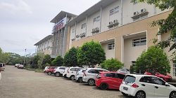 Rumah Sakit Idaman Kota Banjarbaru tampak luar. (Foto:Ari)