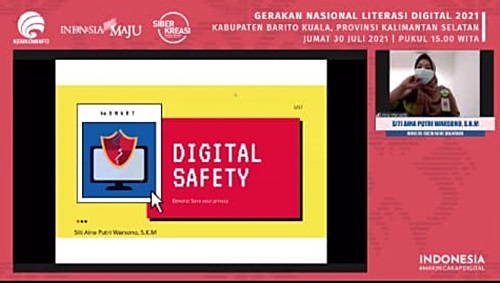 Literasi Digital untuk Kabupaten Batola. 