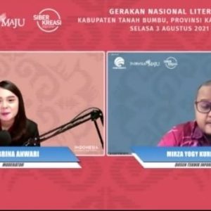 Webinar Literasi Digital Tanah Bumbu; Bijak Dalam Bermain di Ruang Digital