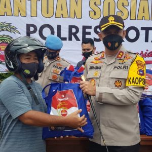 Polres Kotabaru Kembali Salurkan Bantuan, Begini Harapannya