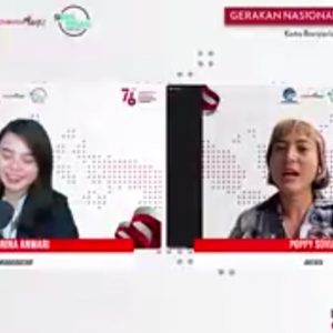 Webinar Literasi Digital Kota Banjarbaru, Apa yang Kita Punya, Itu yang Kita Sebarkan