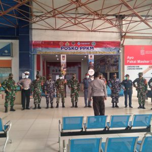 11 Prajurit Lanal Banjarmasin Siap Sinergi Bertugas Laksanakan PPKM