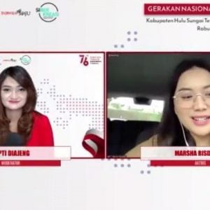 Webinar Literasi Digital Hulu Sungai Tengah: Cara Menanggapi Komentar di Sosmed