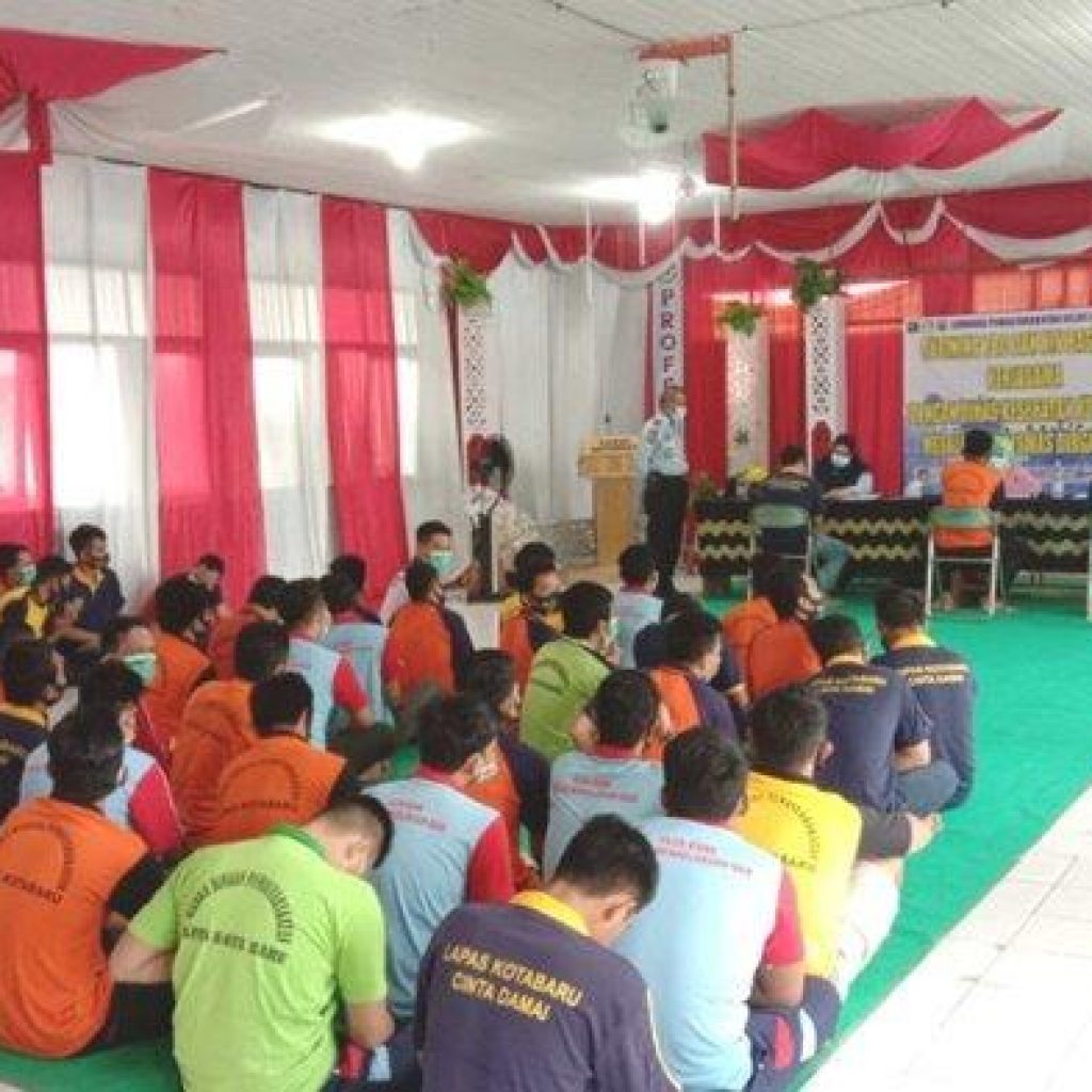 Warga Binaan Lapas Kotabaru Jalani Pemeriksaan TBC dan HIV