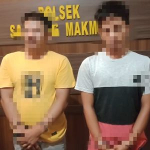 Dua Budak Sabu Sambung Makmur Diciduk Polisi