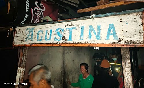 Kebakaran hebat di Gang Agustina Banjarmasin. (foto: yanda)